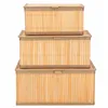 Bamboo organizers for cosmetics Springos HA0153 3 pcs.