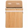 Bamboo laundry basket Springos HA0155 100l