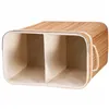 Bamboo laundry basket Springos HA0155 100l