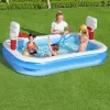 Pripučiamas vaikiškas baseinas Bestway 636 L 254 x 168 x 102 cm Krepšinis