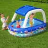 Pripučiamas vaikiškas baseinas Bestway Spalvotas 213 x 155 x 132 cm 175 x 262 x 51 cm Laivas