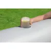 Inflatable pool Bestway Grey 213 x 206 x 53 cm