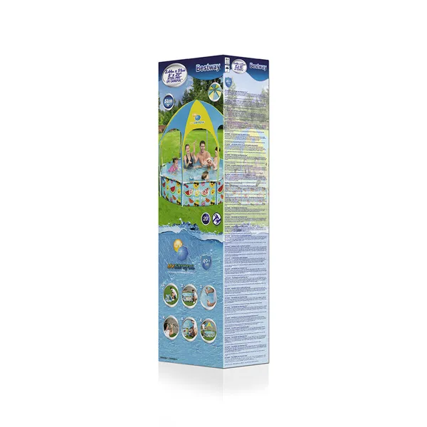 Бассейн Съемный Bestway 244 x 51 cm 244 x 244 x 51 cm