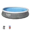Надувной бассейн Bestway Серый 7340 L 396 x 84 cm