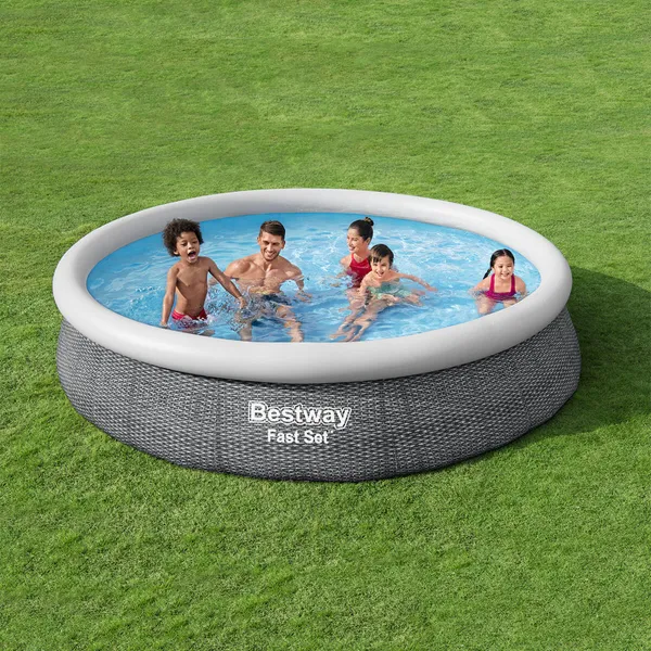 Pripučiamas baseinas Bestway Pilka 5377 L 366 x 76 cm