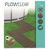 Защитный пол для съемных бассейнов Bestway 50 x 50 cm Деревянный
