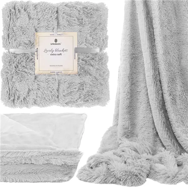 Antklodė Springos HA7057 200 x 220 cm