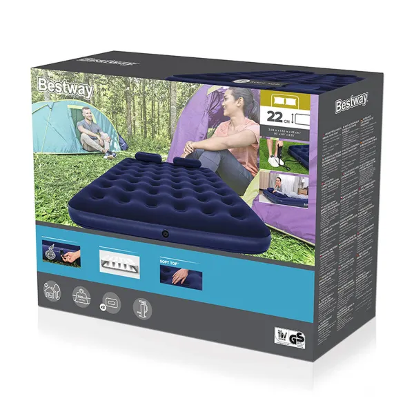 Надувной матрас Bestway 203 x 152 x 22 cm
