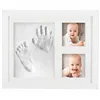 Set of baby handprints and footprints Springos PF0027 white