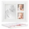 Set of baby handprints and footprints Springos PF0027 white