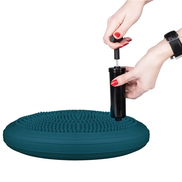 Fitnesa sensoriskais spilvens+pumpis Springos FA0083