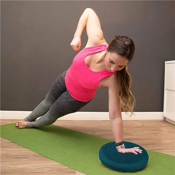 Fitnesa sensoriskais spilvens+pumpis Springos FA0083