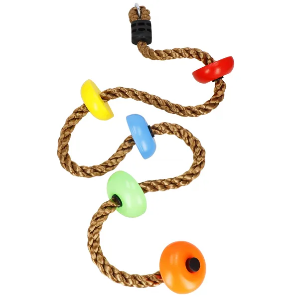 Climbing rope for children with pads Springos KG0002