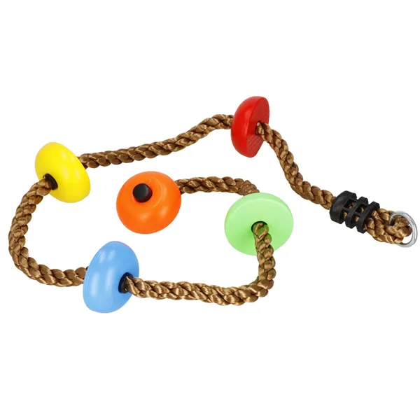 Climbing rope for children with pads Springos KG0002