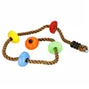 Climbing rope for children with pads Springos KG0002