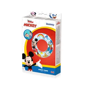 Piepūšams Pludiņš Bestway Daudzkrāsains Mickey Mouse Ø 56 cm