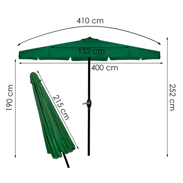 Garden umbrella Springos GU0031 400 CM