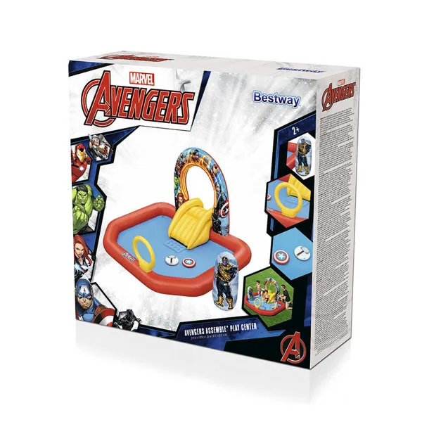 Bērnu baseins Bestway The Avengers 211 x 198 x 125 cm Spēļu laukums
