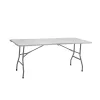 Sulankstomas stalas Marbueno Pilka 70 x 74 x 180 cm