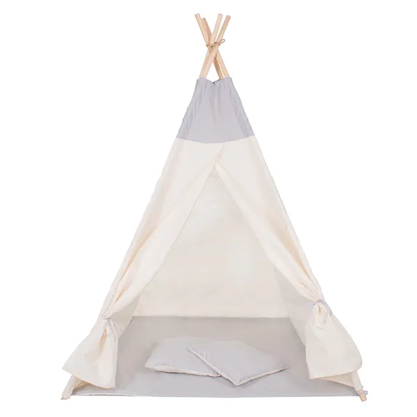 Tipi tent Springos TIP10, gray