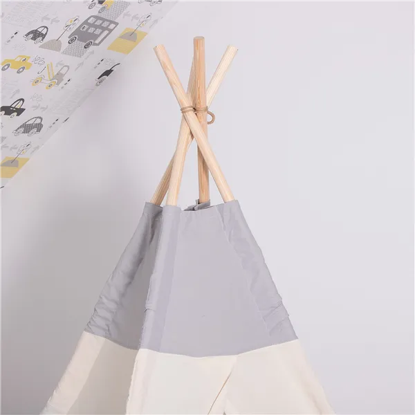 Tipi tent Springos TIP10, gray