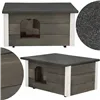 Dog kennel Springos DH001 GREY ''s''