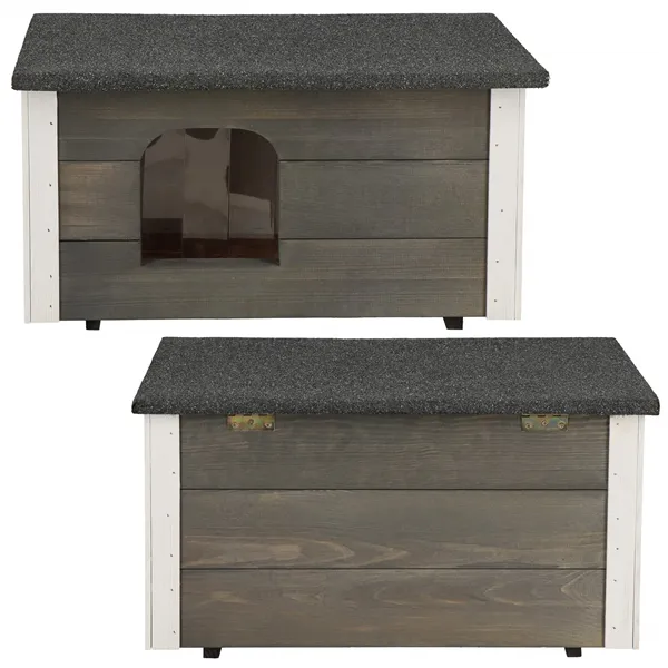 Suņu būda Springos DH001 GREY ''s''