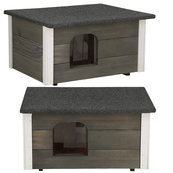 Dog kennel Springos DH001 GREY ''s''