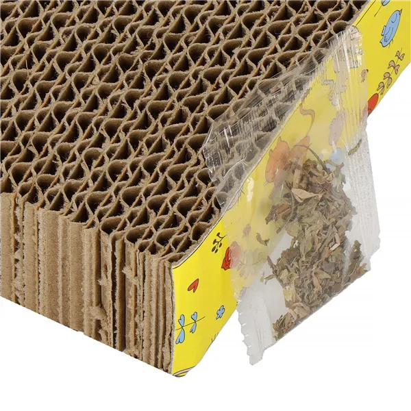 Cardboard cat scratcher Springos PA1077