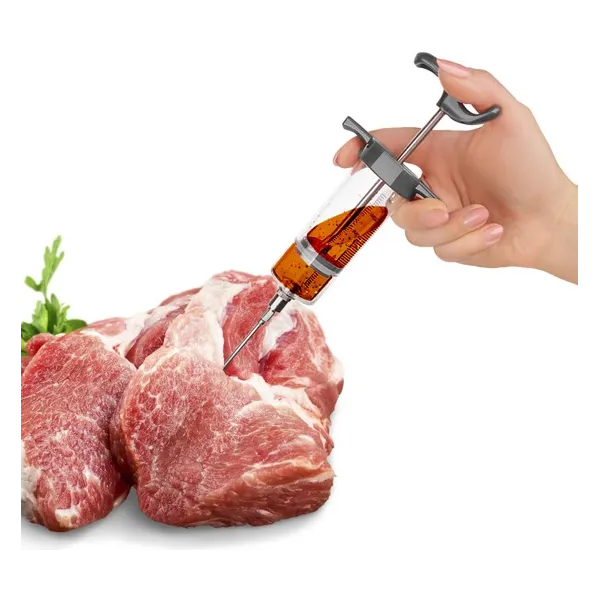 Инжектор для мяса + 3 иглы Ruhhy 23055