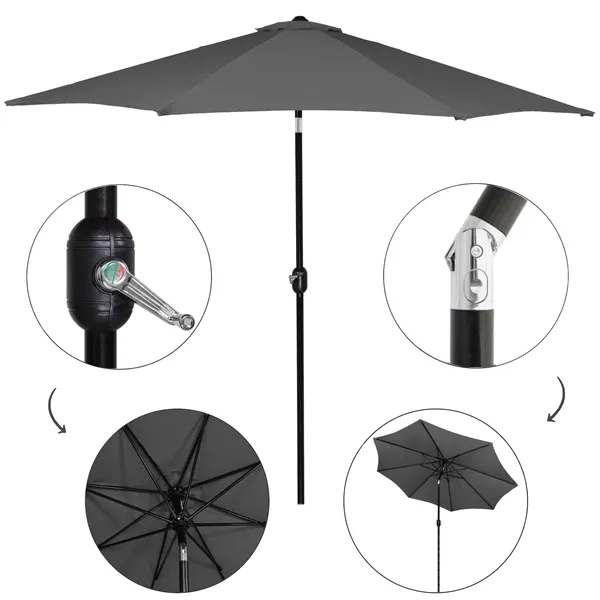 Garden umbrella Springos GU00200 300cm