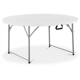 Saliekams galds Marbueno Balts 122 x 74 x 122 cm