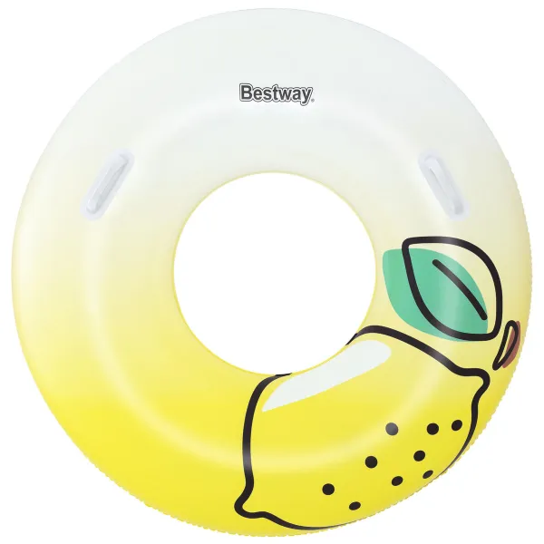 Bestway Inflatable Float with Handles Jungle D114 cm +12 Years Beach Pool 36448