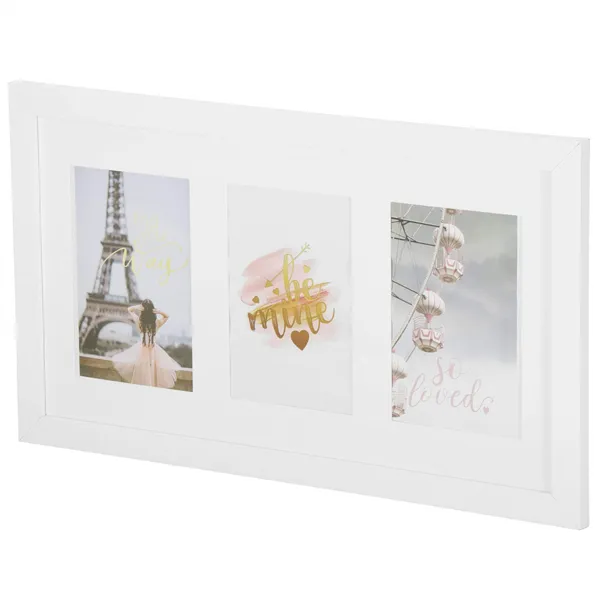 Photo frame Springos PF0025 3 Photo white