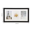 Photo frame Springos PF0026 3 photos black