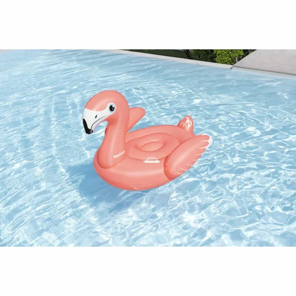 Piepūšamā Baseina Figūra Bestway Flamingo 128 x 110 x 87 cm