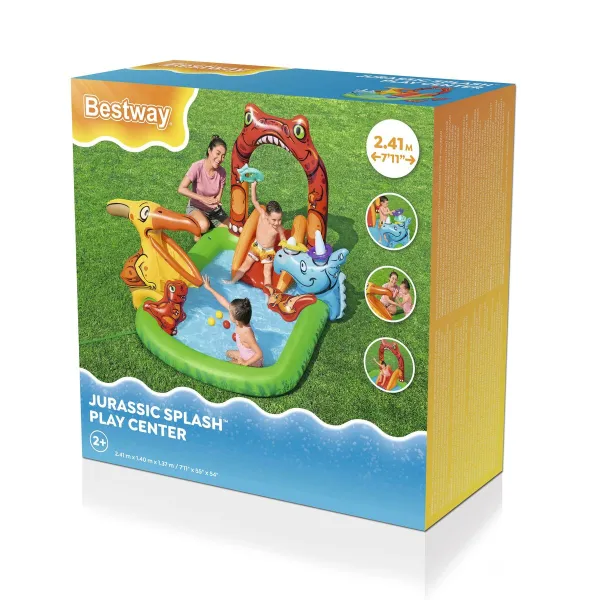 Bērnu baseins Bestway Jurassic Splash 240 x 140 x 137 cm