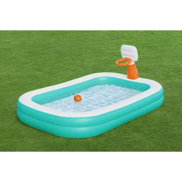 Bērnu baseins Bestway Dunk N'Splash 251 x 168 x 102 cm