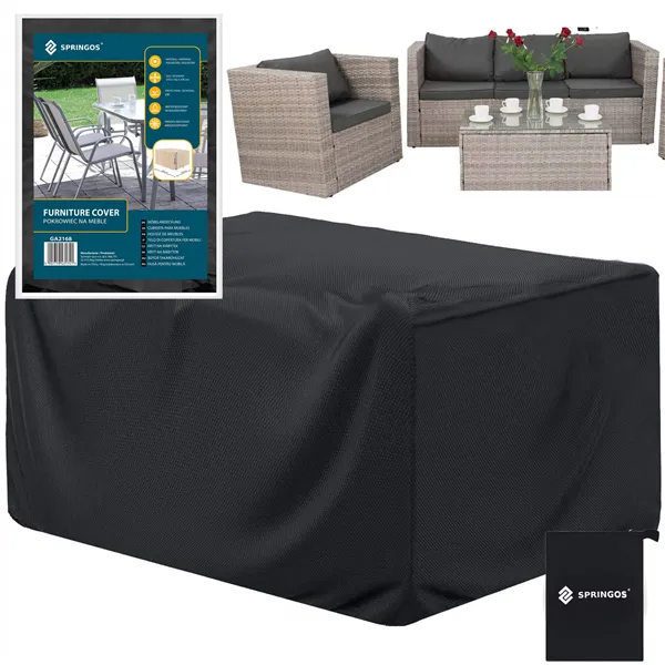 Garden furniture cover Springos GA2168 242x162x100 cm