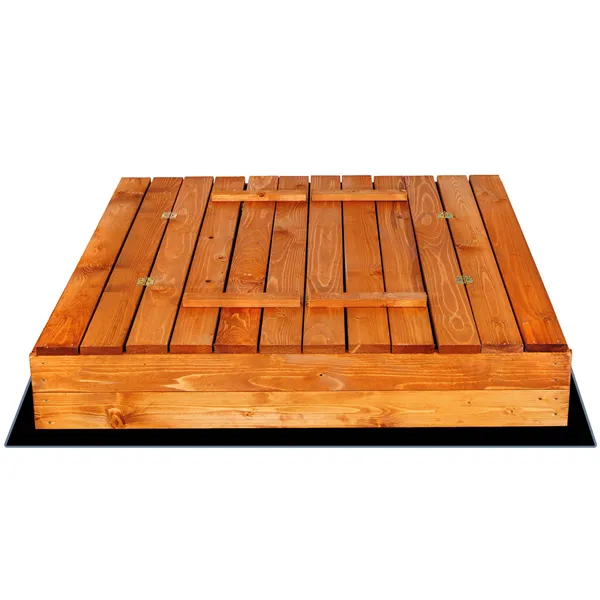 Wooden sandbox Springos SB180I 180x180cm