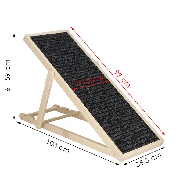 Dog ramp Springos DR0001