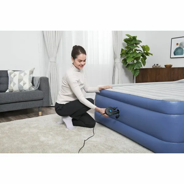 Bestway Electric Pump Plug & Car Cigarette Lighter 11.3x10.1x10.7 cm 490 L/min Inflatable