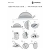 Pop up tent Springos PT003 200 x 120 CM