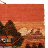 Gobelenas Alexandra House Living Spalvotas Žgutas 100 x 80 cm rural