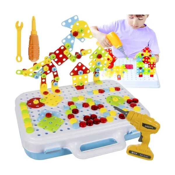 Creative Mosaic with Screwdriver 22444