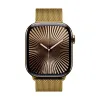 Crong Milano Steel - Stainless Steel Strap for Apple Watch 38/40/41/42 mm (Gold)