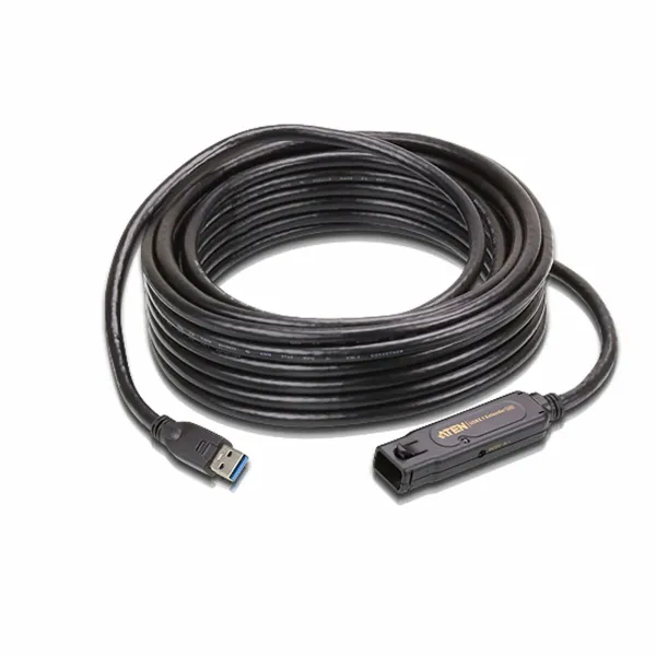 Kabelis Micro USB Aten UE3310-AT-G Melns 10 m