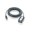 USB Kabelis Aten UE250-AT Melns