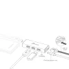 USB Centrmezgls j5create JUH340-N Melns 60 cm (1 gb.)