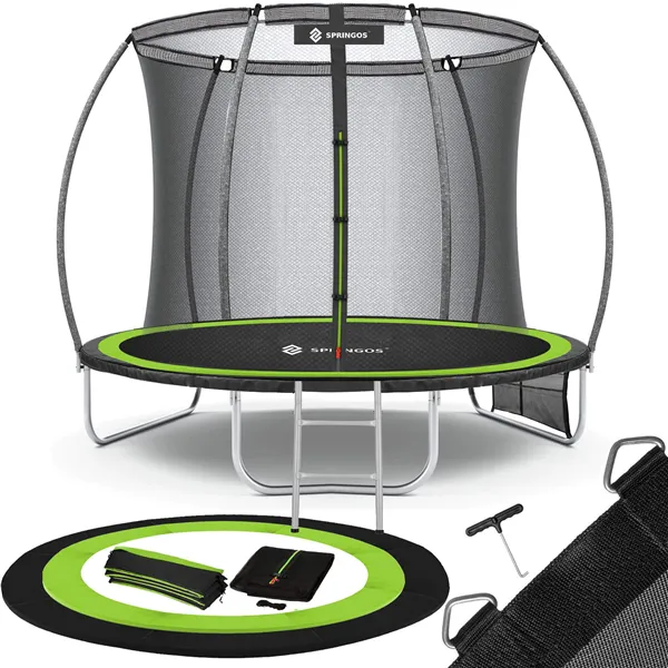 Garden trampoline Springos TP0018 8 ft (244 - 252 cm)